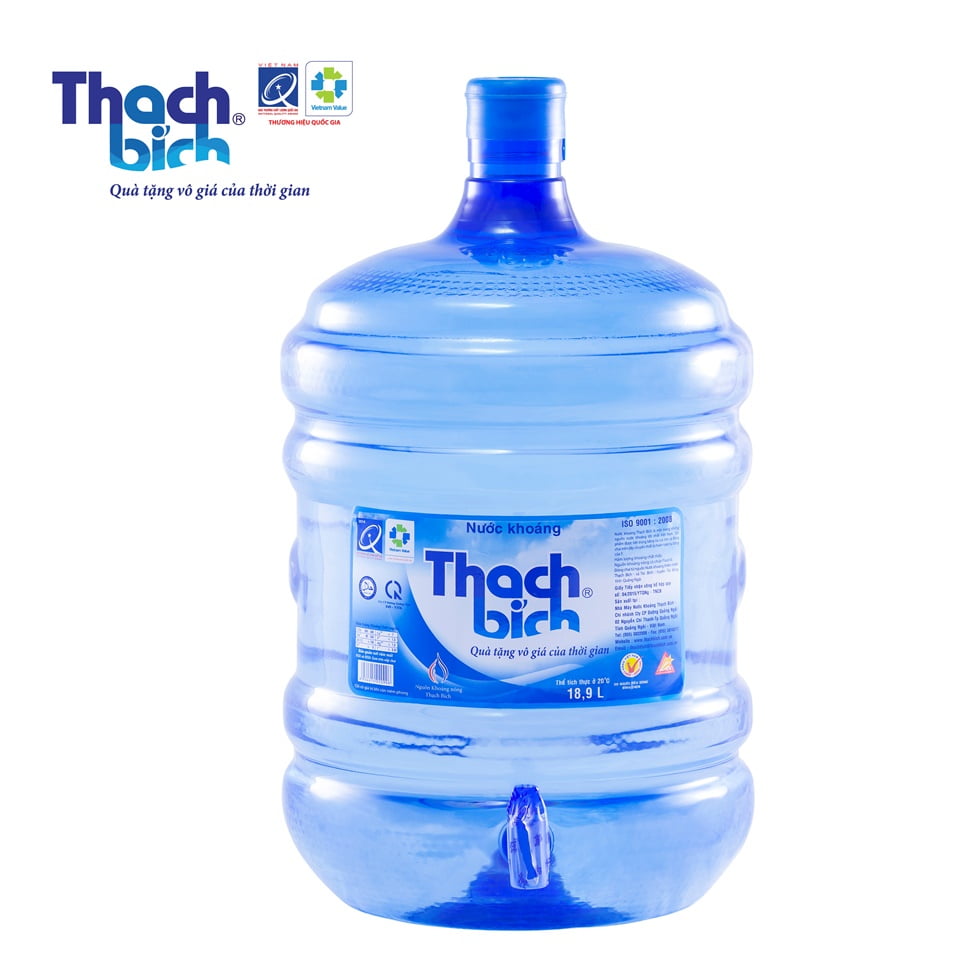 nước khoáng bình thạch bích 18,9l